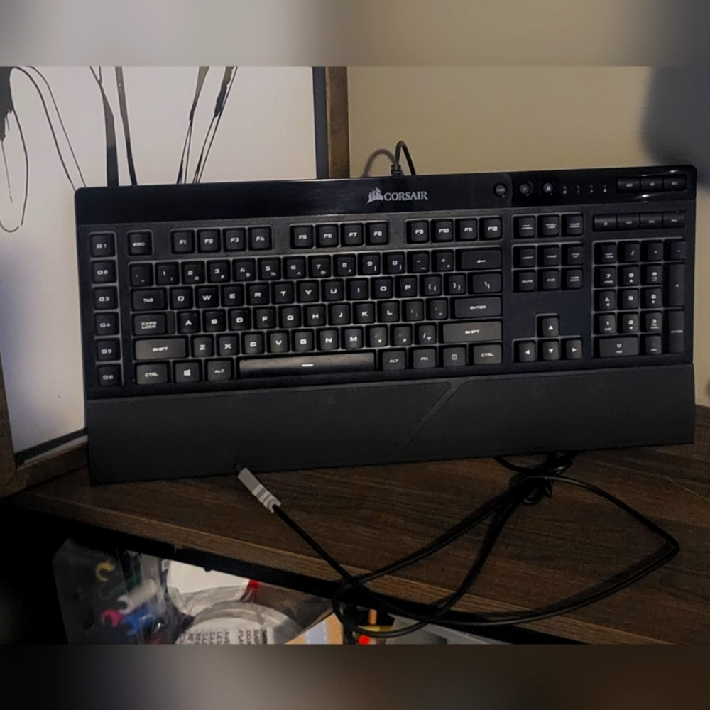Corsair K55 RGB Keyboard, Black